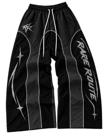 Black Flared Pants